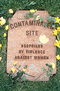 Contaminated Site GasworksSculpture Exhibition Melbourne Malone 1996